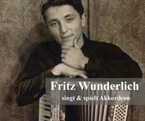 Fritz Wunderlich singt & spielt Akkordeon